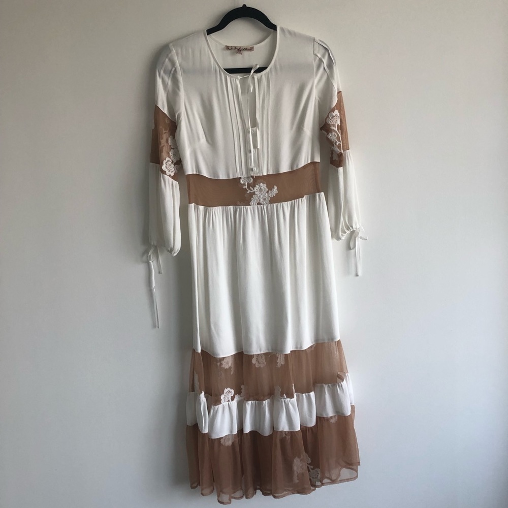 for love & lemons Eva Midi Dress size XS